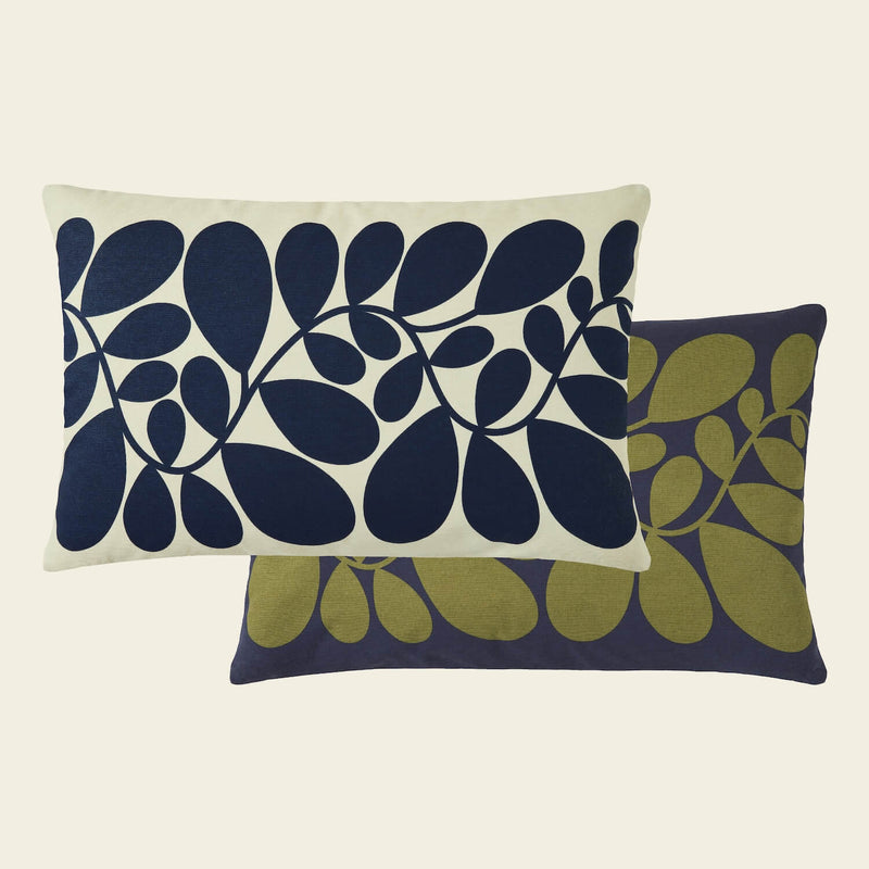Sycamore Stripe Cushion Blue / Olive